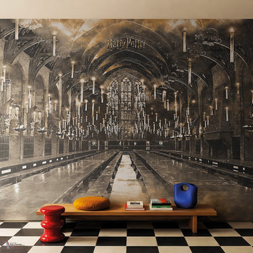 Harry Potter 320 behang van LondonArt — interieur