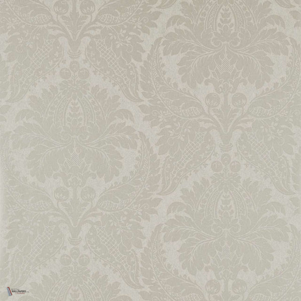 Malmaison Damask Tapete in Chalk van Zoffany