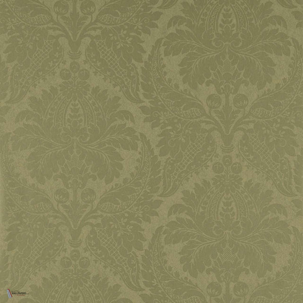 Malmaison Damask Tapete in Old Gold van Zoffany