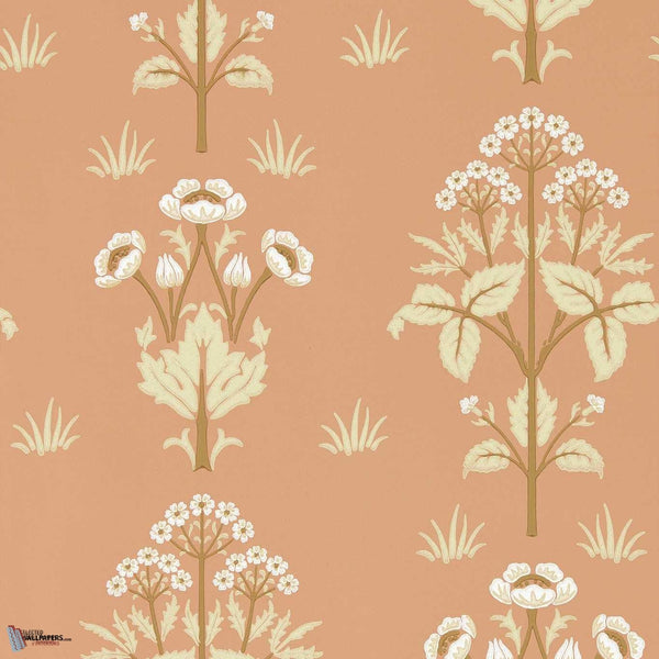 Meadow Sweet wallpaper in Blush van Morris & Co