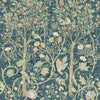 Melsetter wallpaper in Indigo Rose van Morris & Co
