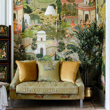 Gardens of Jaipur behang van Mind the Gap — interieur