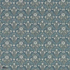Morris Bellflowers wallpaper in Indigo/Linen van Morris & Co