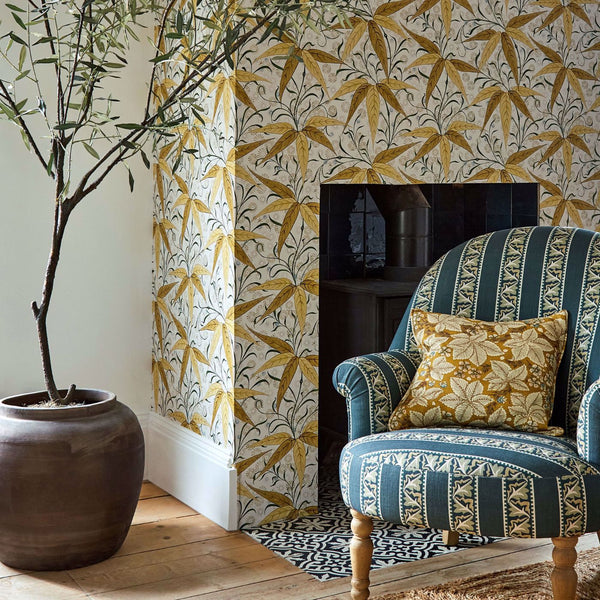 Bamboo wallpaper-Wallpaper-Morris & Co-Selected Wallpapers & Interiors