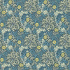 Morris Seaweed wallpaper in Ink/Woad van Morris & Co