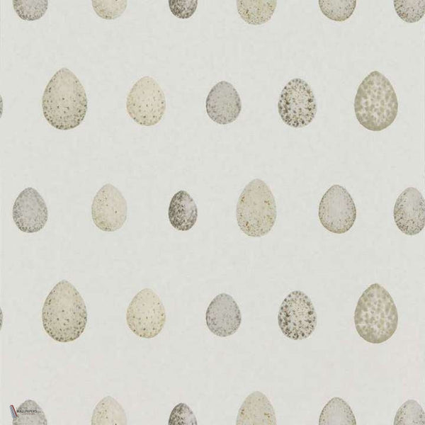 Nest Egg wallpaper in Almond/Stone van Sanderson