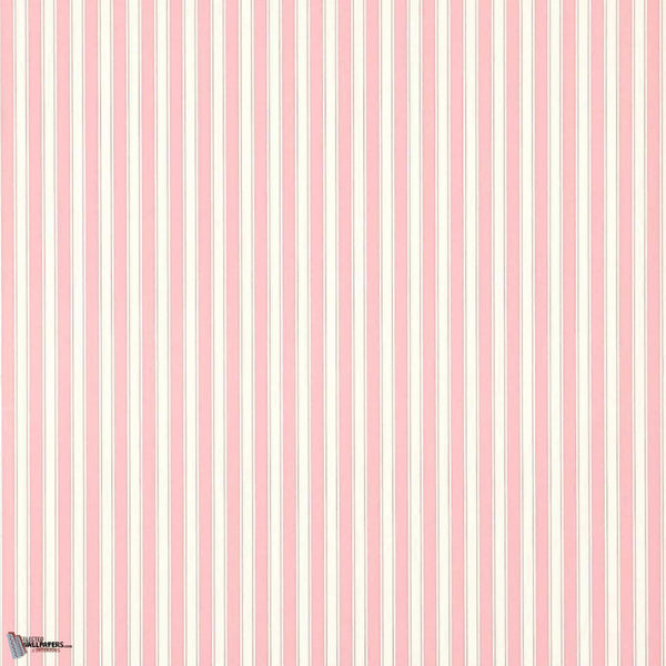 New Tiger Stripe wallpaper in Rose/Ivory van Sanderson