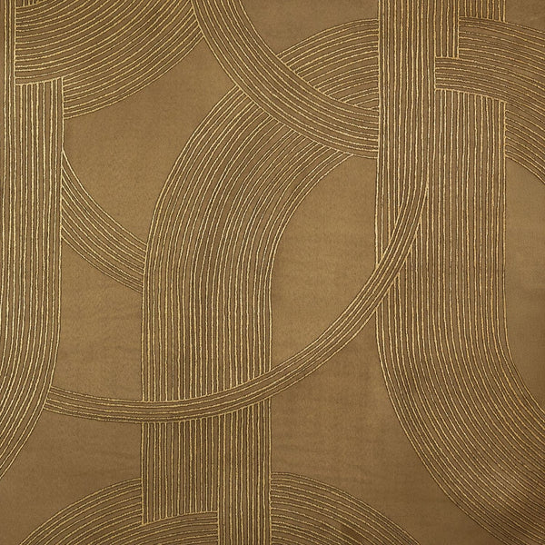 Odeon wallpaper in Ambre Dore by Casamance