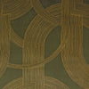 Odeon wallpaper in Kaki Dore by Casamance