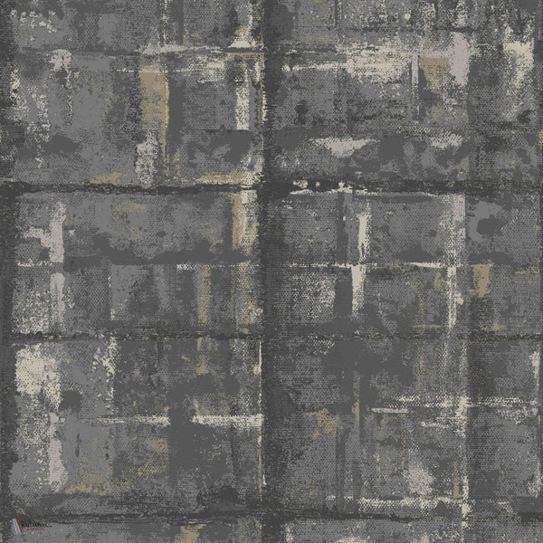 Patina wallpaper in Jet van 1838 wallcoverings