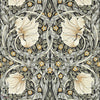 Pimpernel wallpaper in Ink/Sage van Morris & Co