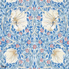Pimpernel wallpaper in Woad van Morris & Co