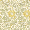 Pink & Rose wallpaper in Cowslip/Fennel van Morris & Co