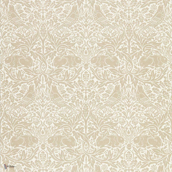 Pure Brer Rabbit wallpaper in Linen van Morris & Co