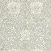 Pure Honeysuckle & Tulip wallpaper in Grey Blue van Morris & Co