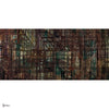 The Net wallpaper in Blue Green van Daisy James — volledig ontwerp