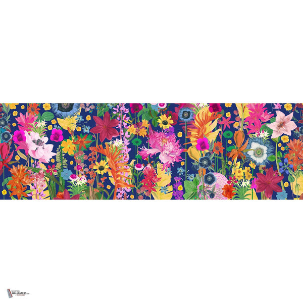 The Plenty wallpaper in Multicolour van Daisy James — volledig ontwerp