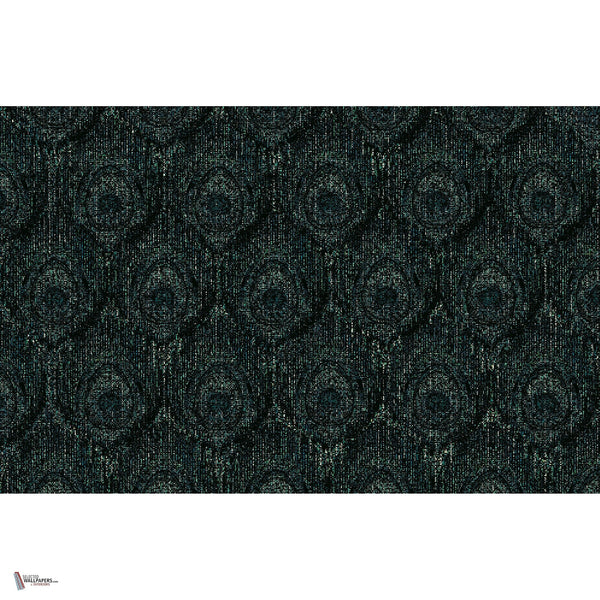 The Pip wallpaper in Blue Green van Daisy James — volledig ontwerp