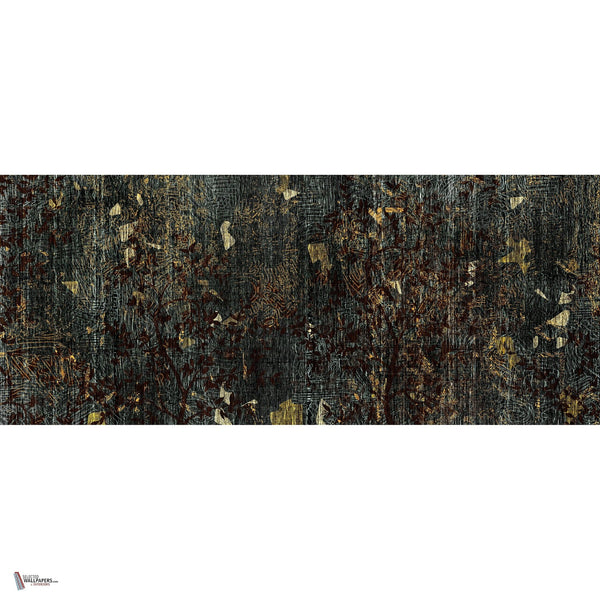 The Sumerian wallpaper in Black van Daisy James — volledig ontwerp