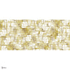 The Pagoda wallpaper in Gold van Daisy James — volledig ontwerp