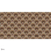 The Aztec wallpaper in Brown van Daisy James — volledig ontwerp
