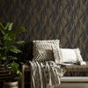 Ripple wallpaper in Bracken by 1838 wallcoverings