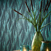Ripple wallpaper in Mineral by 1838 wallcoverings