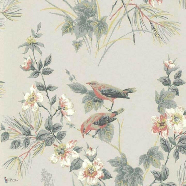 Rosemore wallpaper in Grey van 1838 wallcoverings