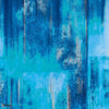 Rusted wallpaper in Blue van Texam