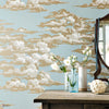 Silvi Clouds wallpaper van Sanderson