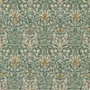 Snakeshead wallpaper in Forrest/Thyme van Morris & Co