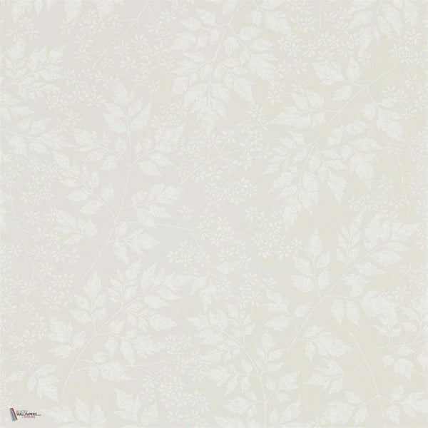 Spring Leaves wallpaper in Flint van Sanderson