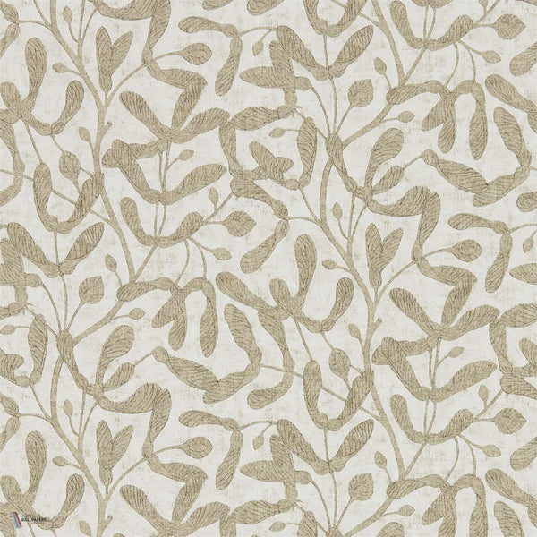 Sycamore Trail wallpaper in Gold van Sanderson