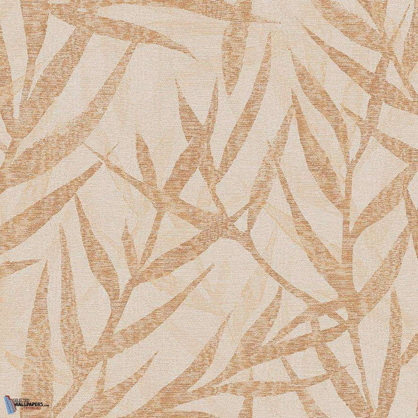 Takeh wallpaper in Copper Fox van Texam