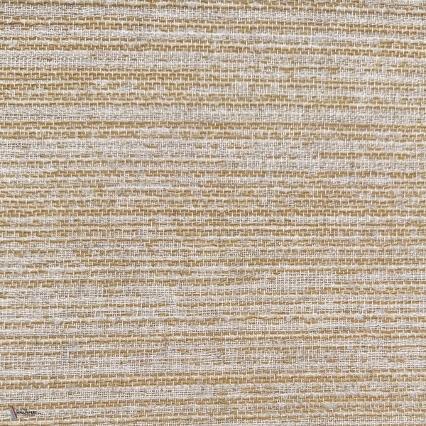 Native wallpaper in Camel by Tissage Mahieu