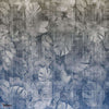 Transition Tropic wallpaper in Anthracite/Blue van Texam