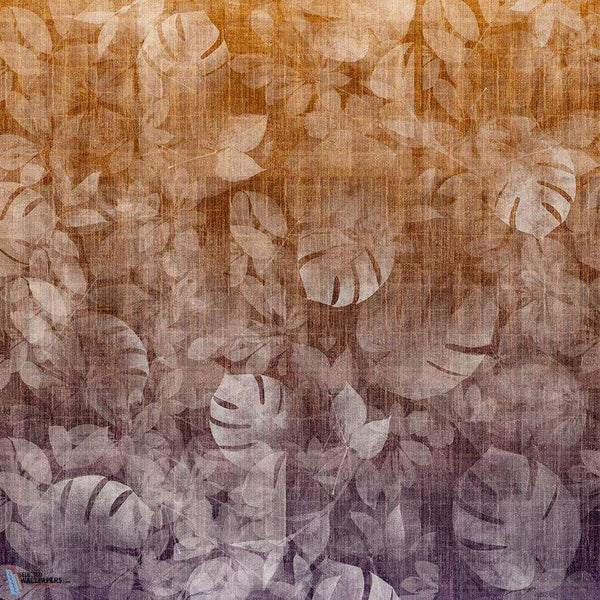 Transition Tropic wallpaper in Orange/Purple van Texam