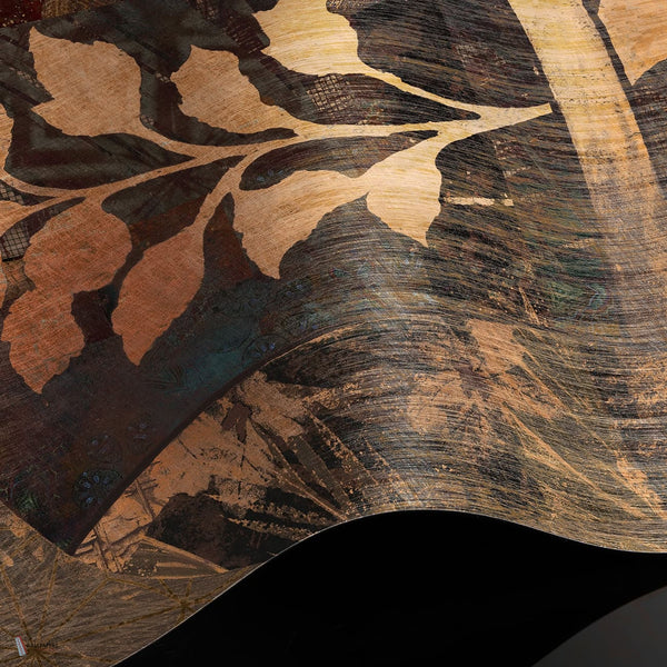 Cashmere wallpaper Premium Silk Gold wallpaper in T11003 by Tuskara