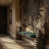 Crane Luxuria wallpaper in T11015 by Tuskara — interior
