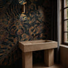 Dark Bloom wallpaper in T11029 by Tuskara — interior