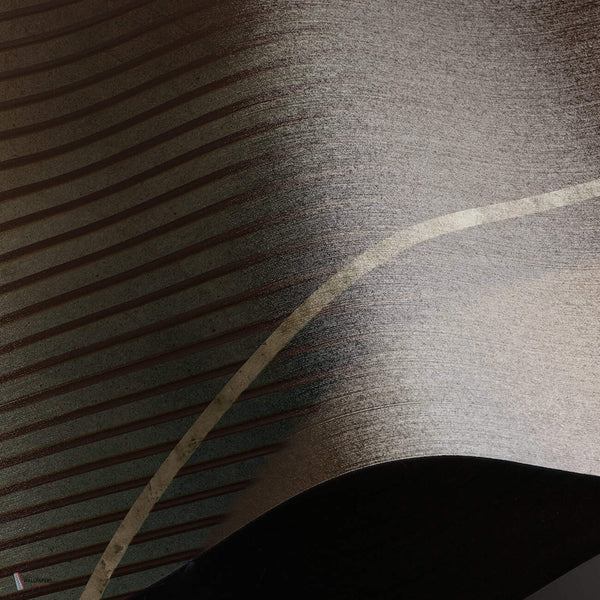 Eclipse wallpaper Linen Textile wallpaper in T11025 by Tuskara