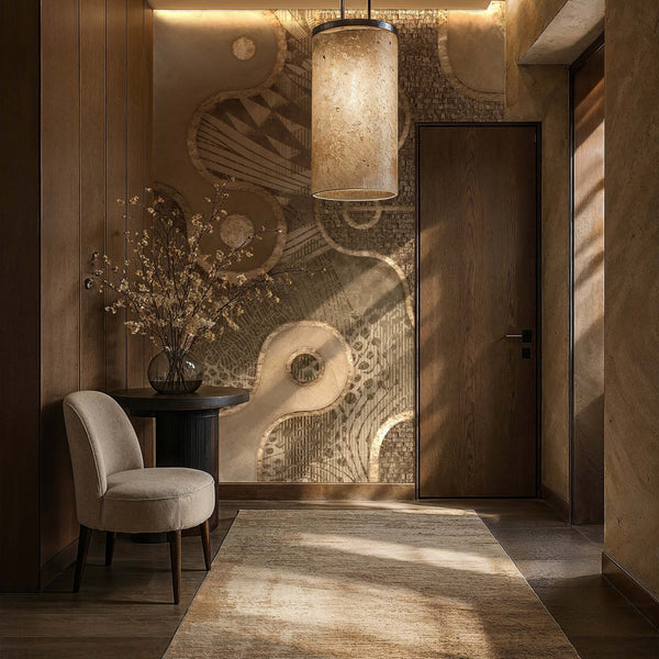Gravity Lines Tapete in T11067 von Tuskara — Interieur