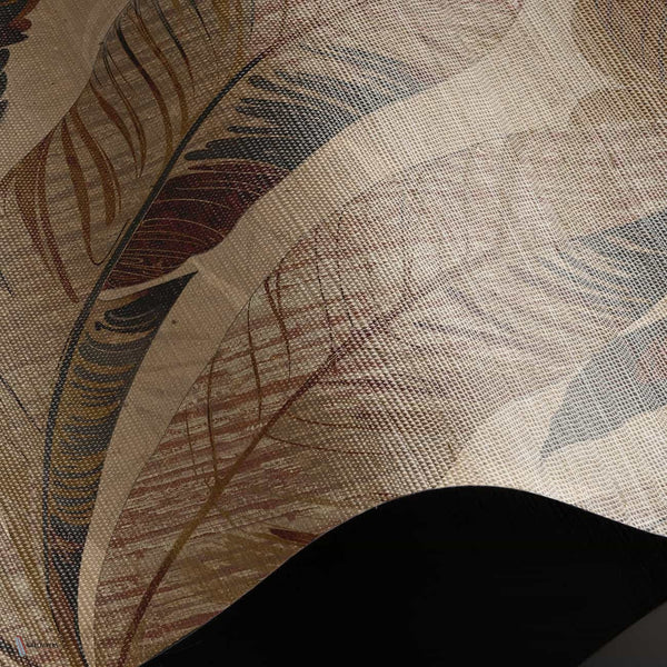 Jungle Dusk wallpaper Natural Grasscloth wallpaper in T11036 by Tuskara