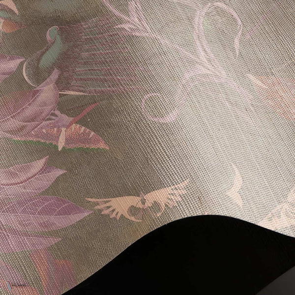 Jupiter Blossom wallpaper Natural Grasscloth wallpaper in T11045 by Tuskara