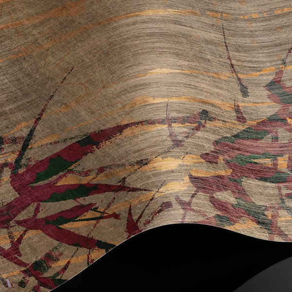 King wallpaper Premium Silk Gold wallpaper in T11082 by Tuskara