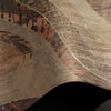 Kora wallpaper Premium Silk Silver wallpaper in T11028 by Tuskara
