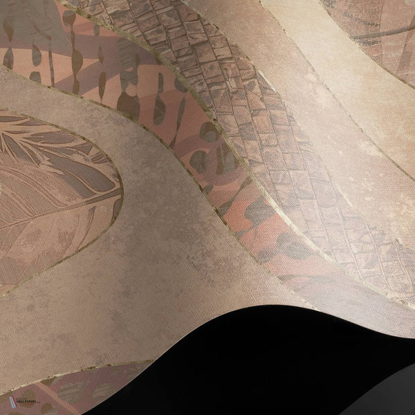 Kora wallpaper Raw Vinyl wallpaper in T11027 by Tuskara