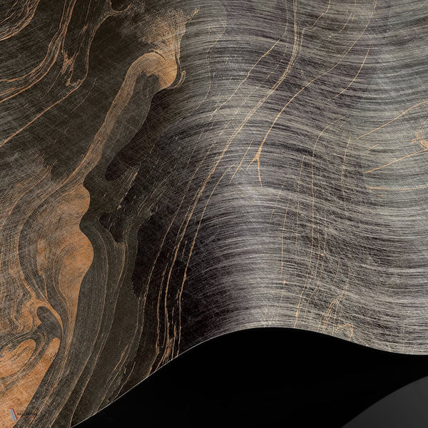Lunar Clay wallpaper Premium Silk Gold wallpaper in T11048 by Tuskara