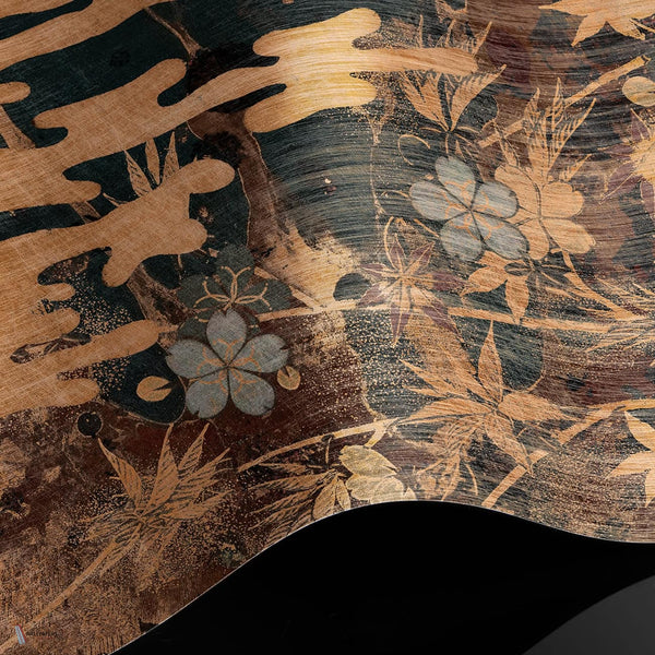 Midnight Gilt wallpaper Premium Silk Gold wallpaper in T11049 by Tuskara