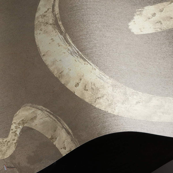 Nomad Lines wallpaper Linen Textile wallpaper in T11072 by Tuskara
